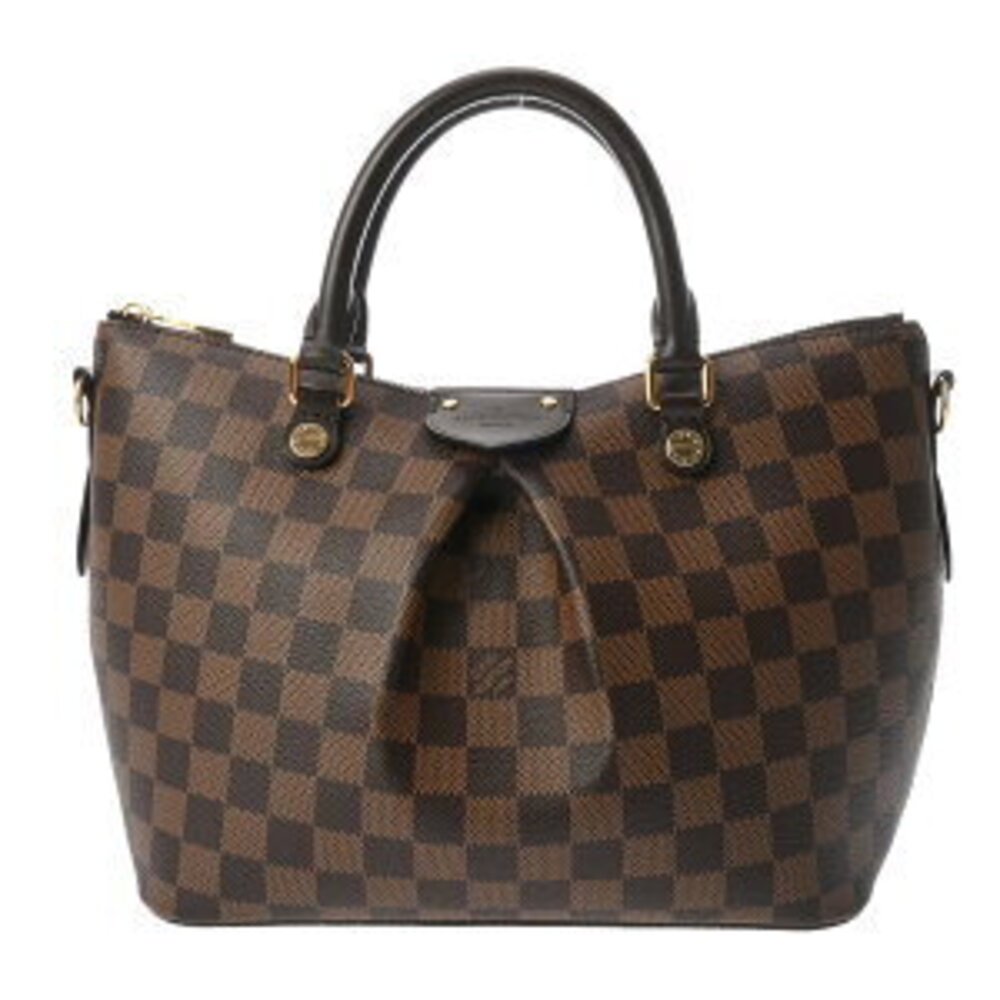 Louis Vuitton Damier Siena Ebene Brown Canvas Handbag